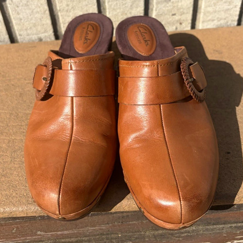 Clarks artisan womens brown - 9m,
