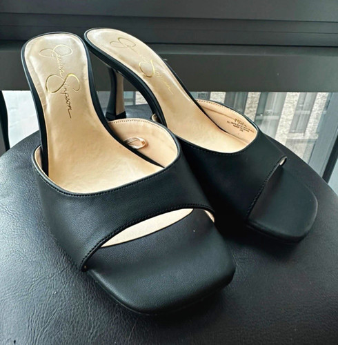 Jessica simpson black - black, leather