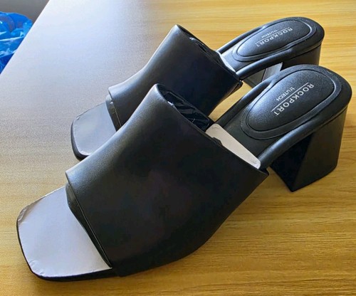 Rockport women black faux - black,