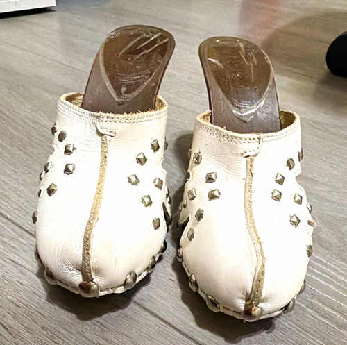 Y2k women white studded - women’s,